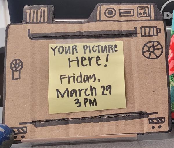 Cardboard Camera with other creations from Archer Library events