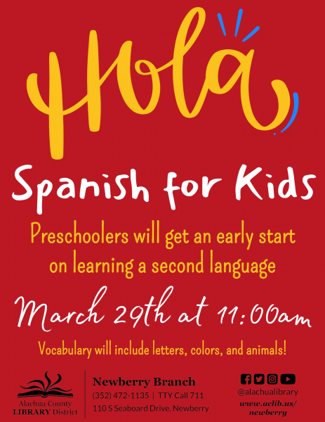 Image for event: Spanish for Kids