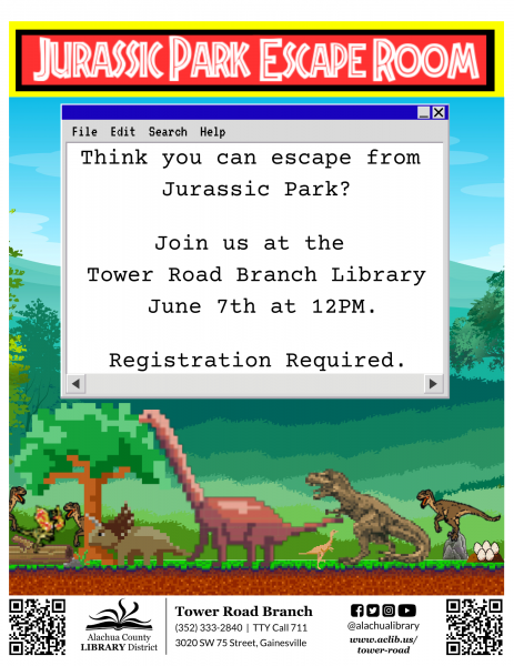 Image for event: Jurassic Park Escape Room