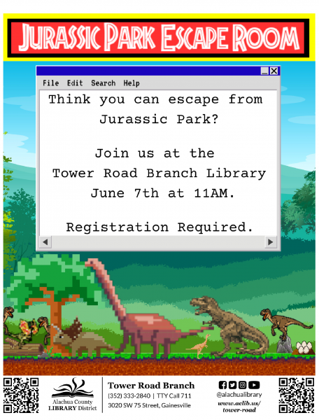 Image for event: Jurassic Park Escape Room