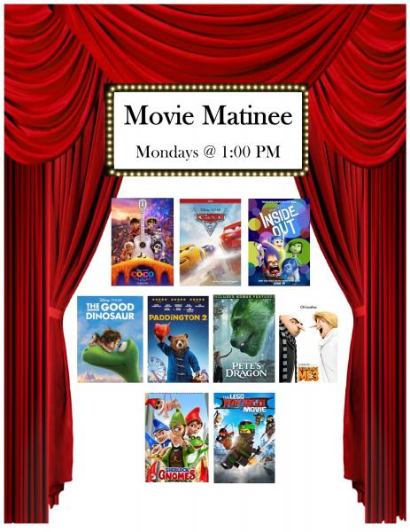 Image for event: Movie Matinee